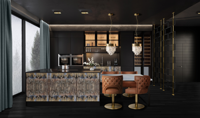 Стул KANSAS II от BRABBU, дизайн Boca do Lobo