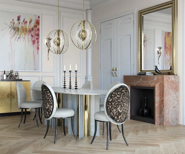 Стул Merveille от KOKET, дизайн Boca do Lobo