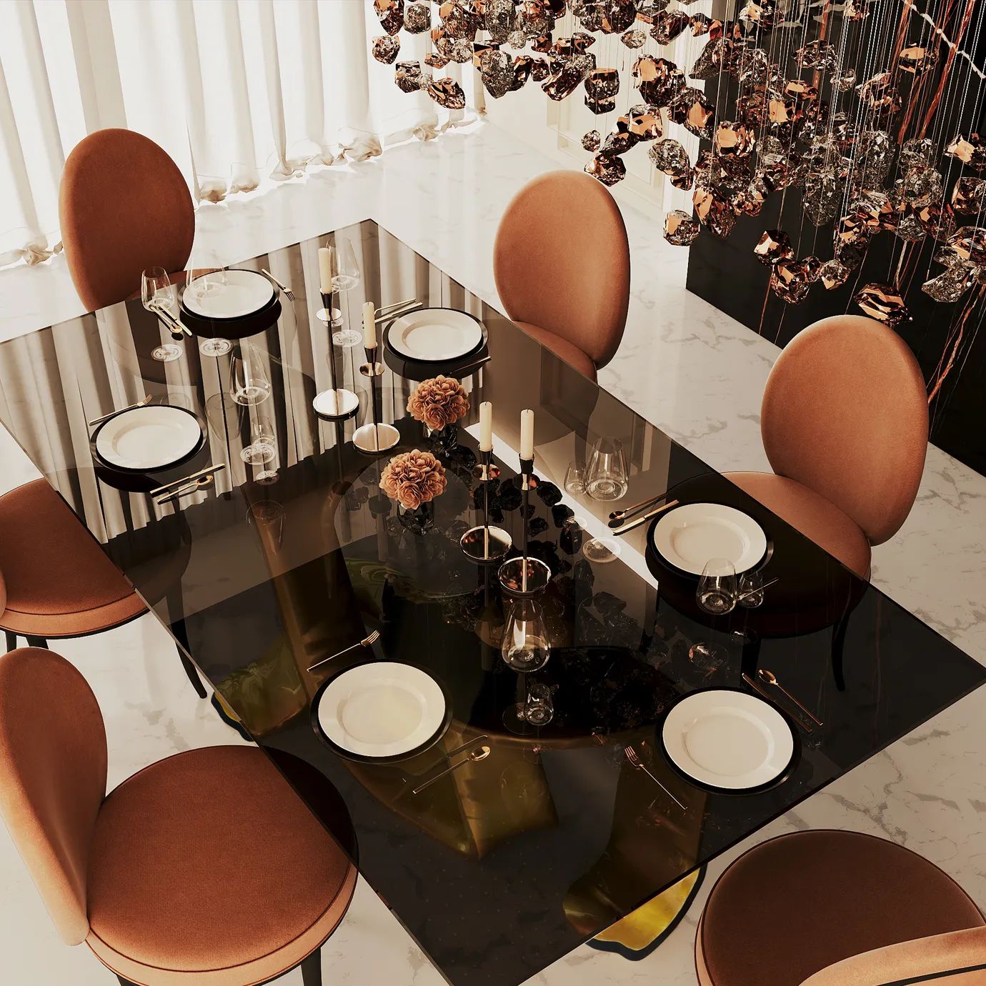 Стул Merveille от KOKET, дизайн Boca do Lobo