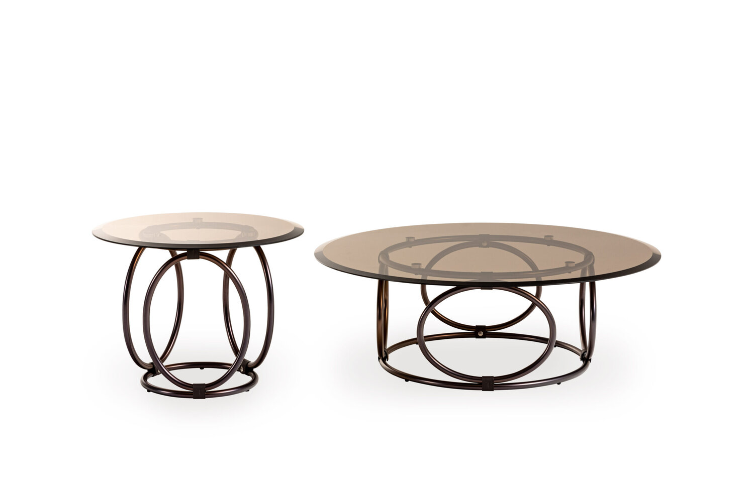 Стол журнальный Oval Side Table, дизайн Trussardi Casa 