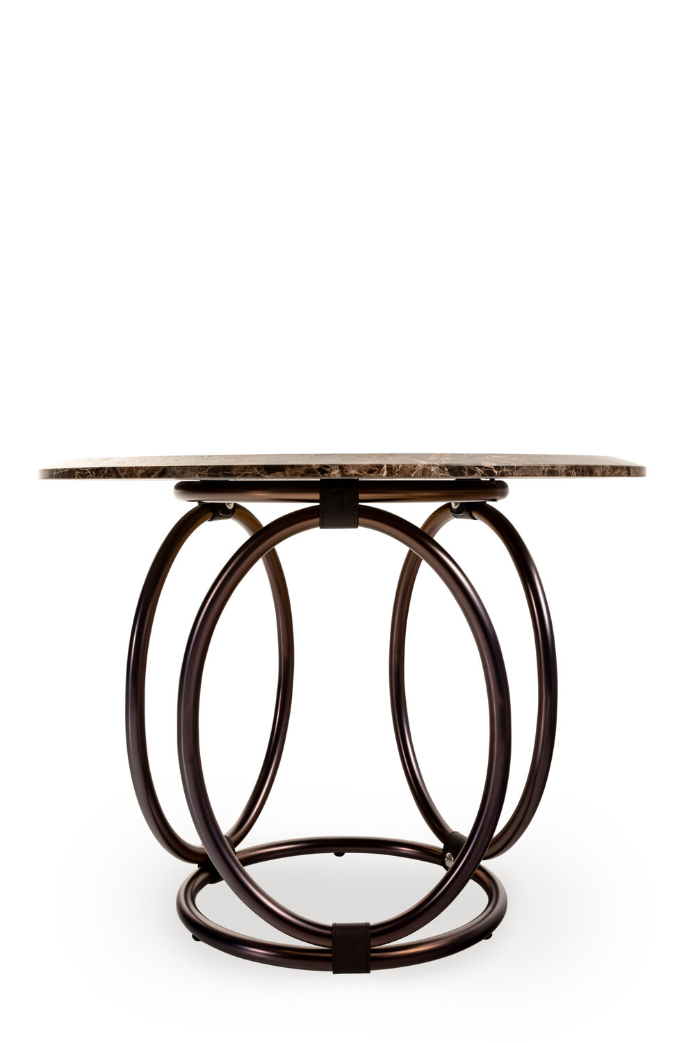 Стол журнальный Oval Side Table, дизайн Trussardi Casa 