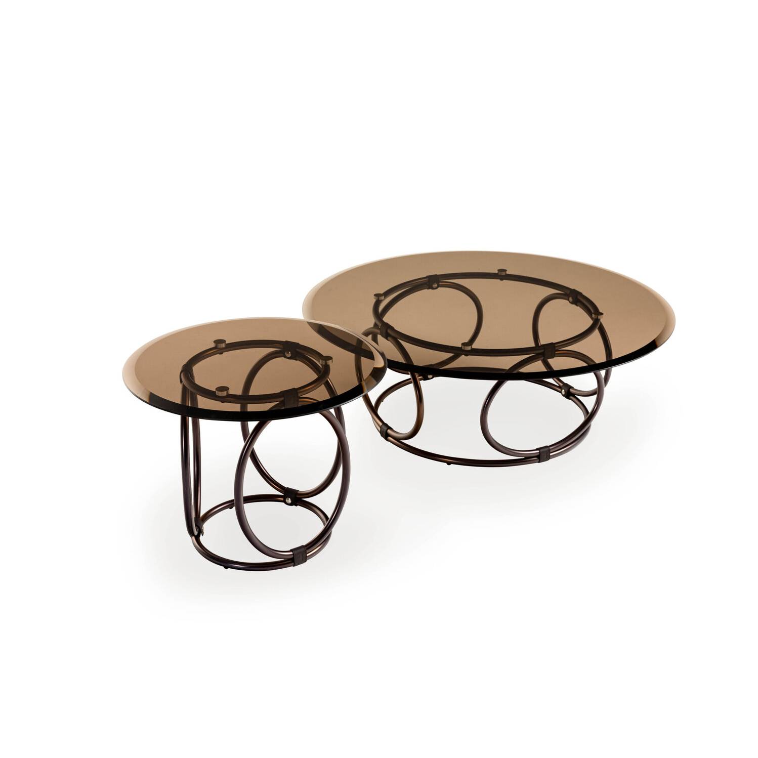 Стол журнальный Oval Side Table, дизайн Trussardi Casa 