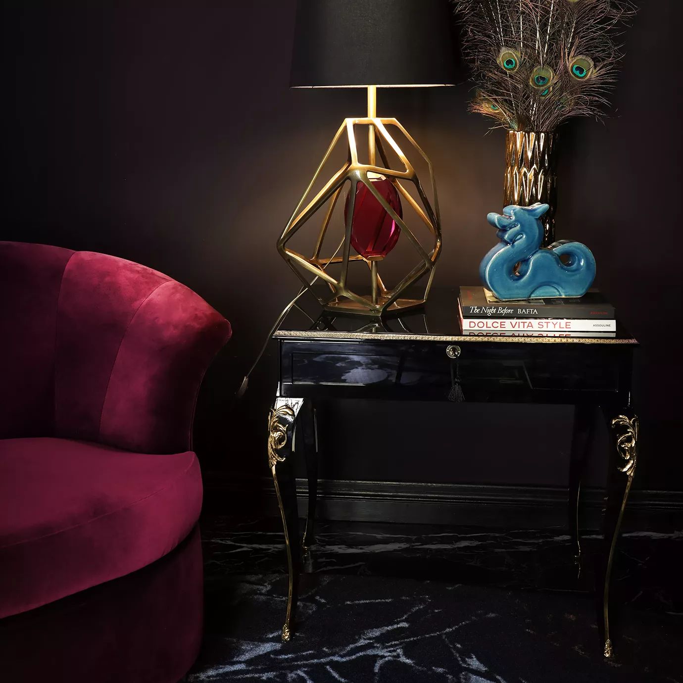 Тумба Cabriole от KOKET, дизайн Boca do Lobo