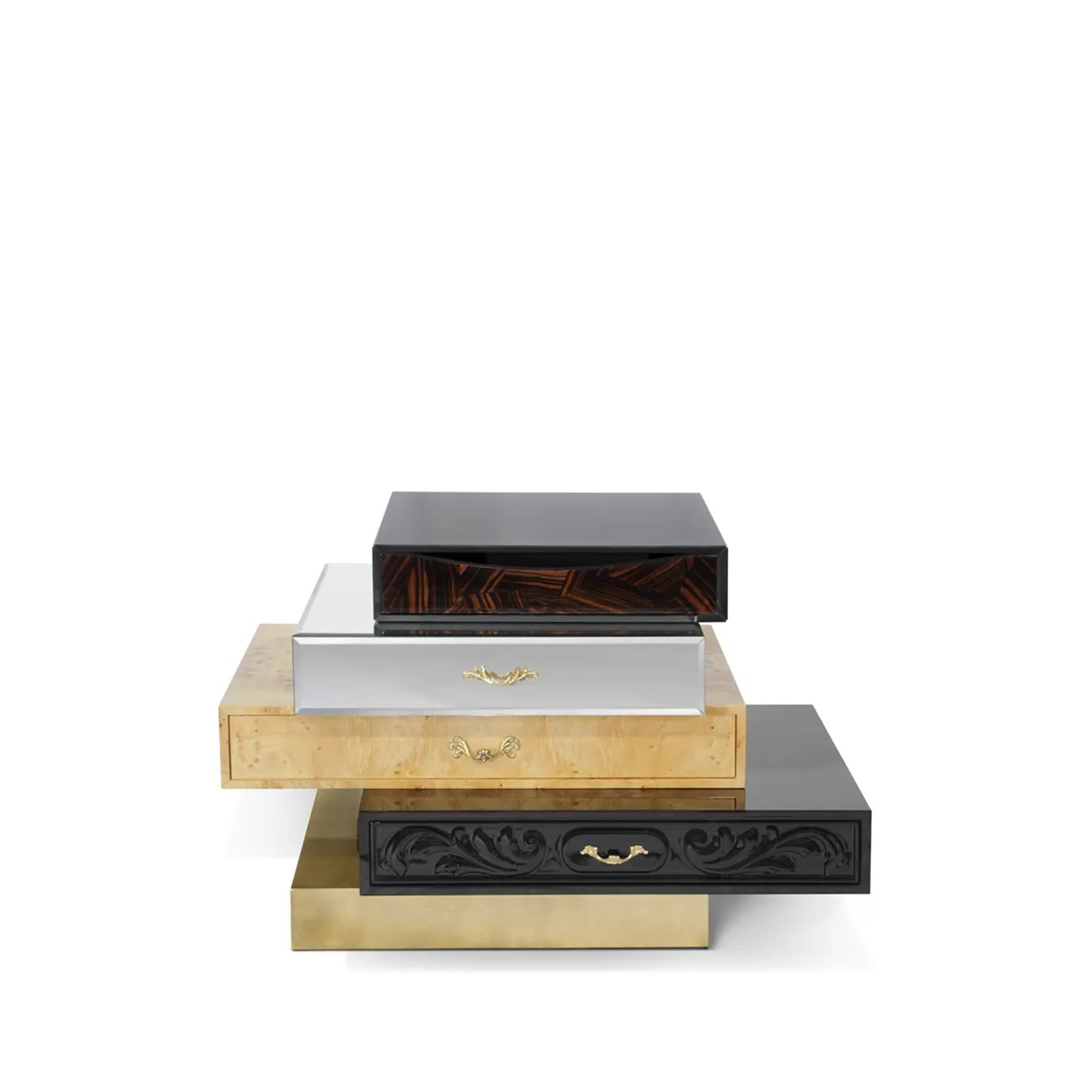 Тумба Frank Nightstand от KOKET, дизайн Boca do Lobo