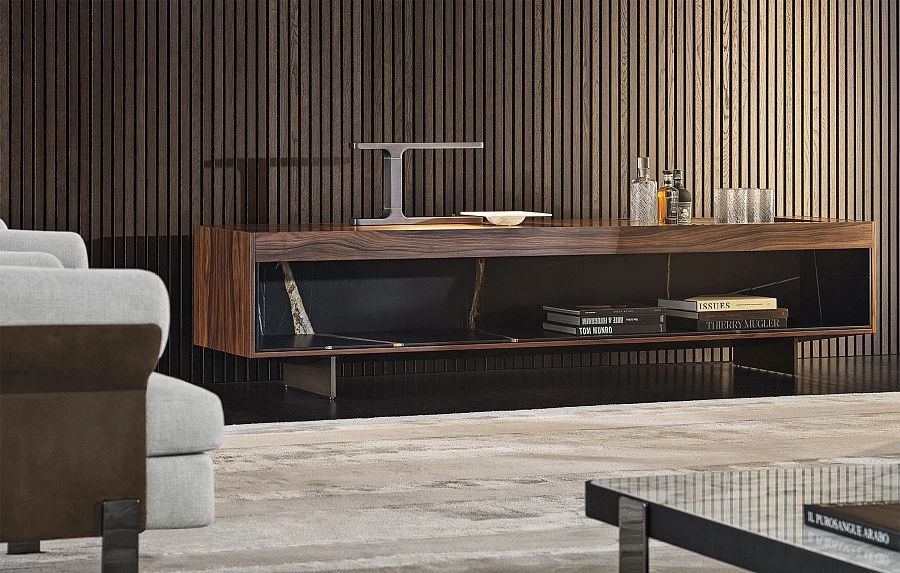 Тумба низкая Boteco, дизайн Minotti