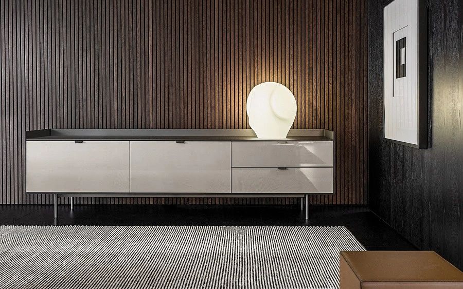 Тумба низкая Darren, дизайн Minotti