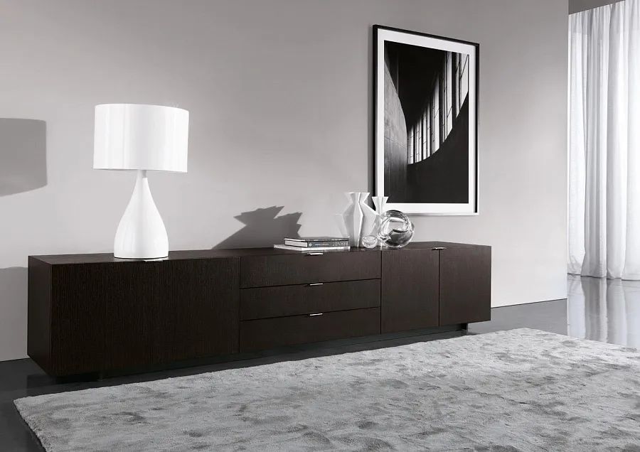 Тумба низкая Harvey Line, дизайн Minotti