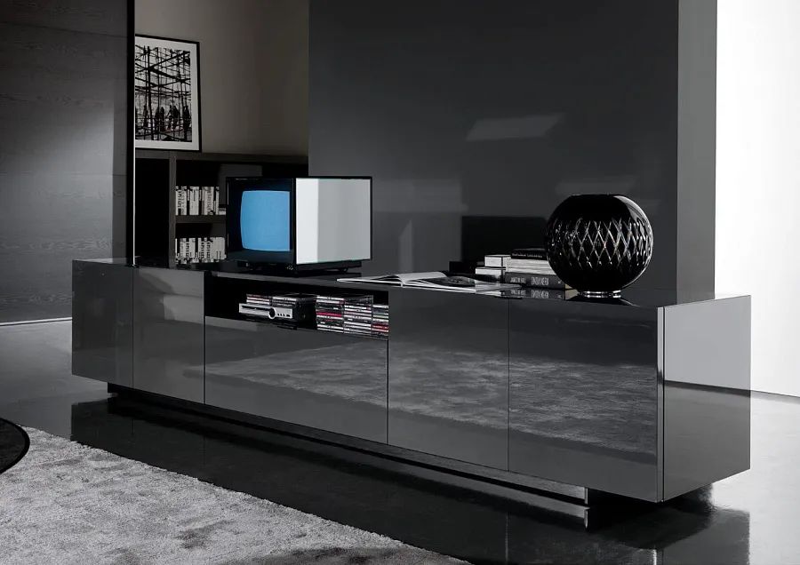 Тумба низкая Harvey Line, дизайн Minotti