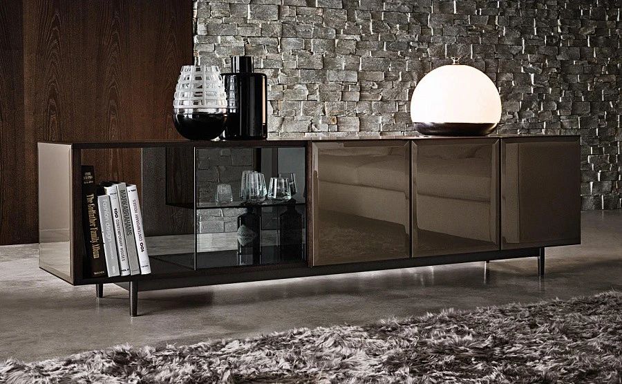 Тумба низкая Morrison, дизайн Minotti