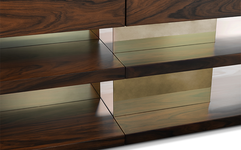 Тумба под ТВ Lallan от BRABBU, дизайн Boca do Lobo