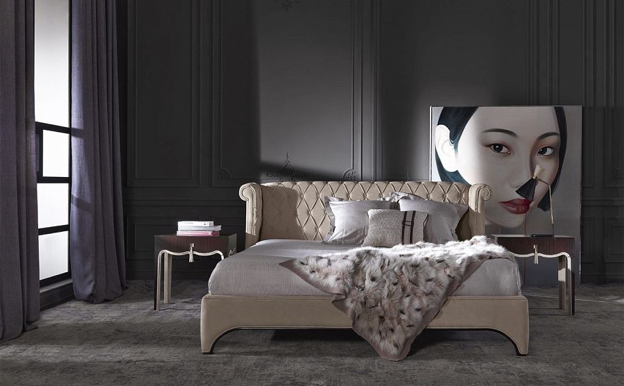 Тумбочка прикроватная Royal, дизайн Gianfranco Ferre Home