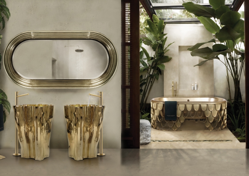 Ванная KOI от BRABBU, дизайн Boca do Lobo