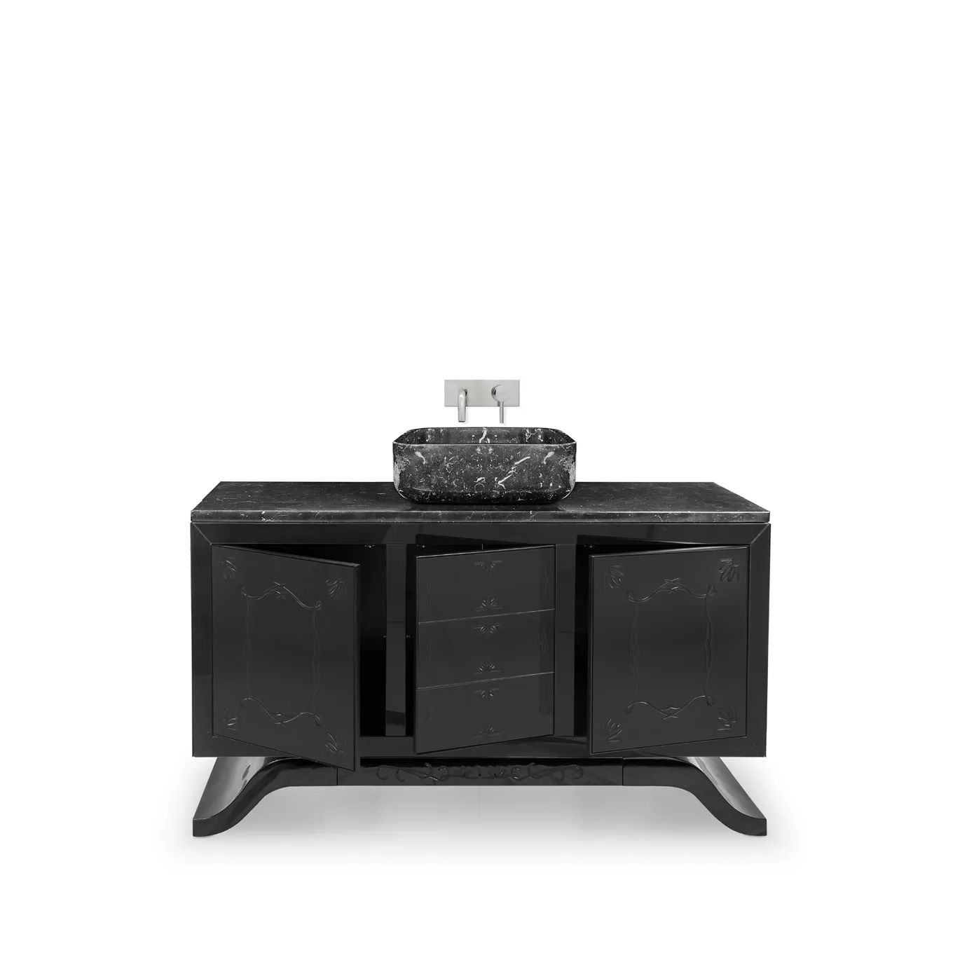 Ванная Metropolitan Vanity от KOKET, дизайн Boca do Lobo