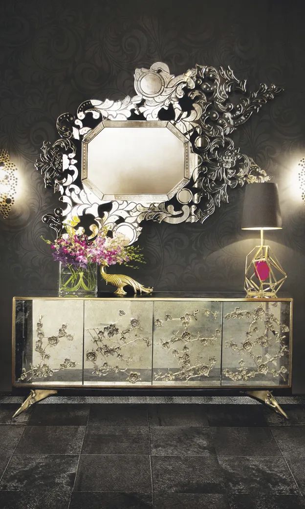 Зеркало Addicta от KOKET, дизайн Boca do Lobo