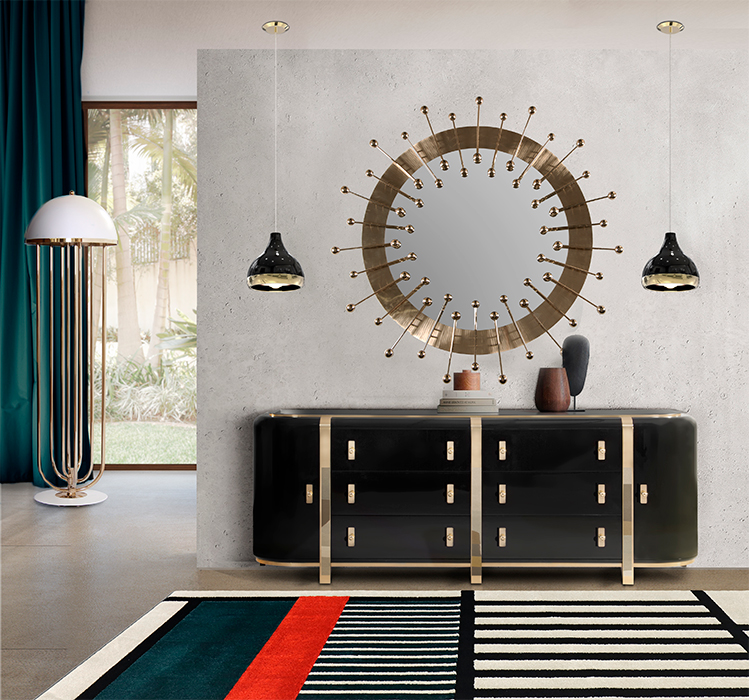 Зеркало Quantum от ESSENTIAL HOME, дизайн Boca do Lobo