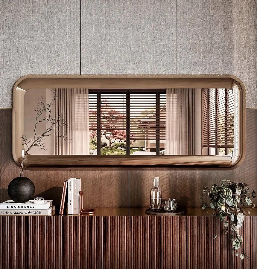 Зеркало Reverso, дизайн фабрики Tonin Casa