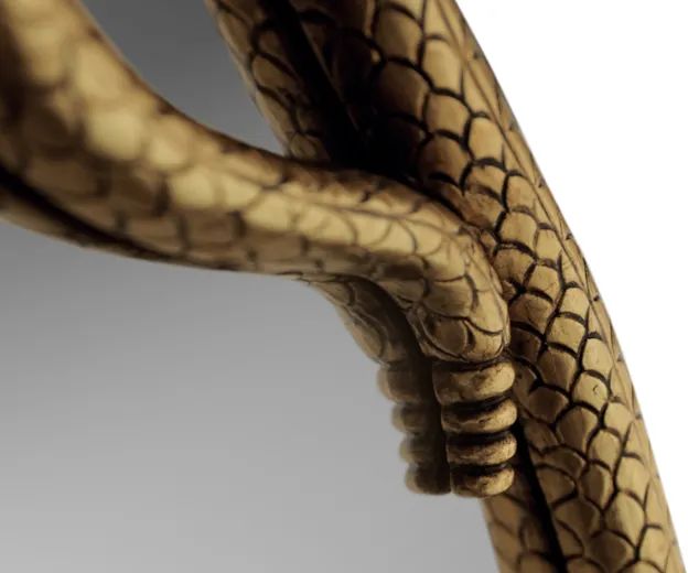 Зеркало Serpentine Pear-Shaped от KOKET, дизайн Boca do Lobo