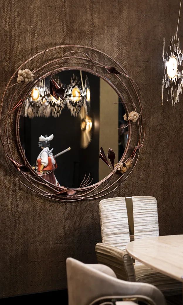 Зеркало Stella Crystalized от KOKET, дизайн Boca do Lobo