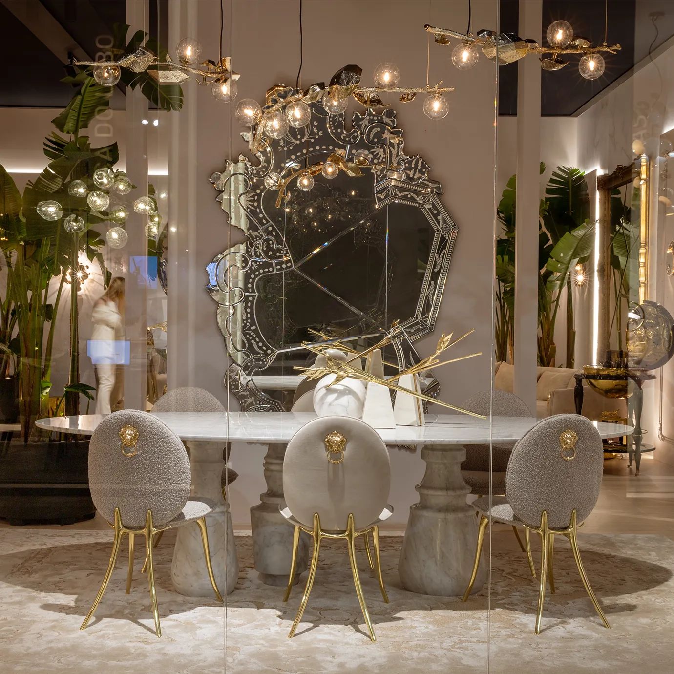 Зеркало Venice от KOKET, дизайн Boca do Lobo