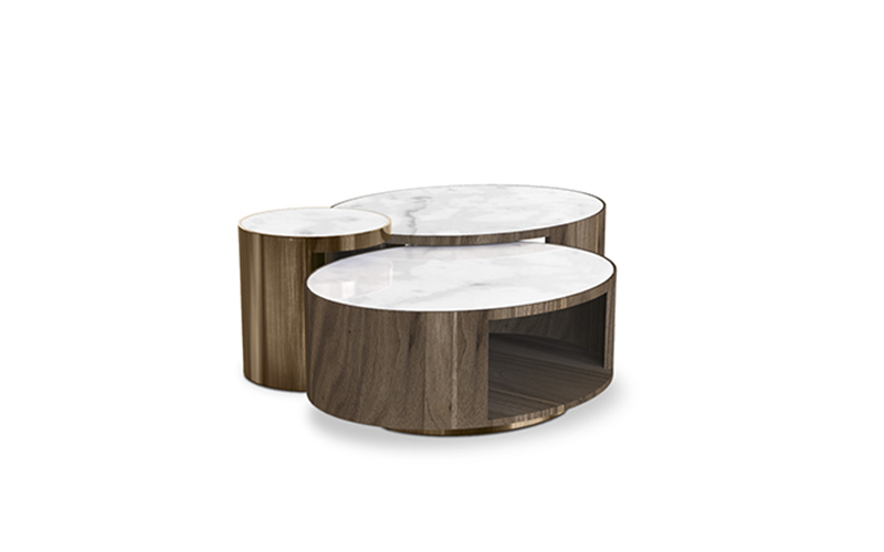 Журнальный столик ANTIGUA от BRABBU, дизайн Boca do Lobo