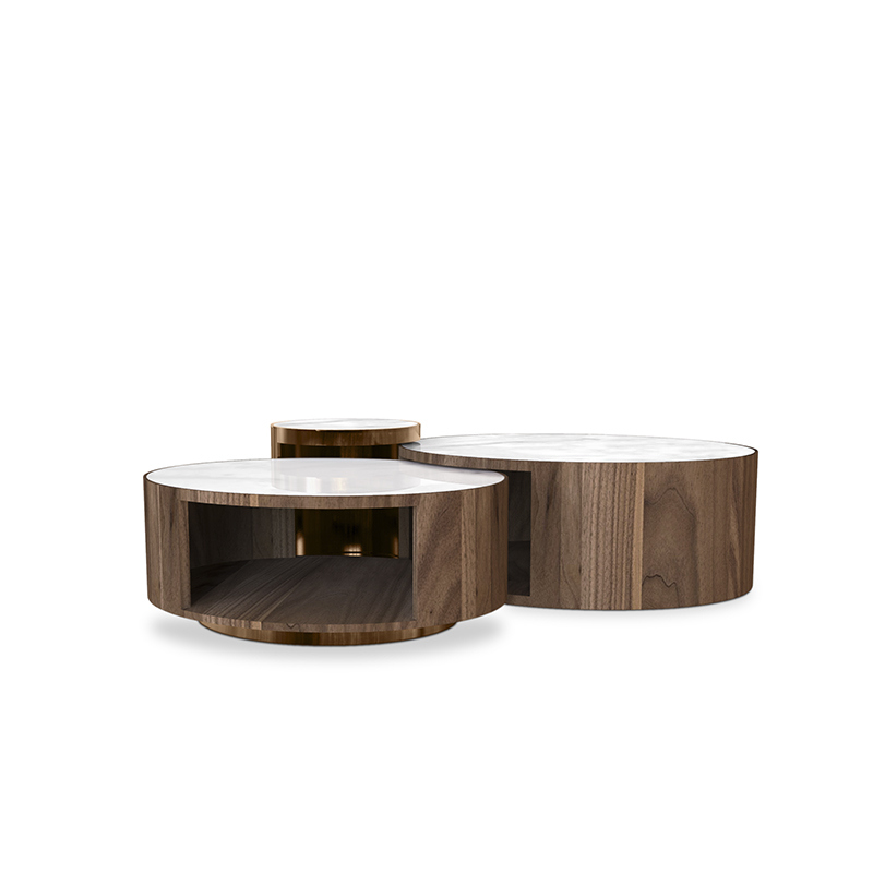 Журнальный столик ANTIGUA от BRABBU, дизайн Boca do Lobo