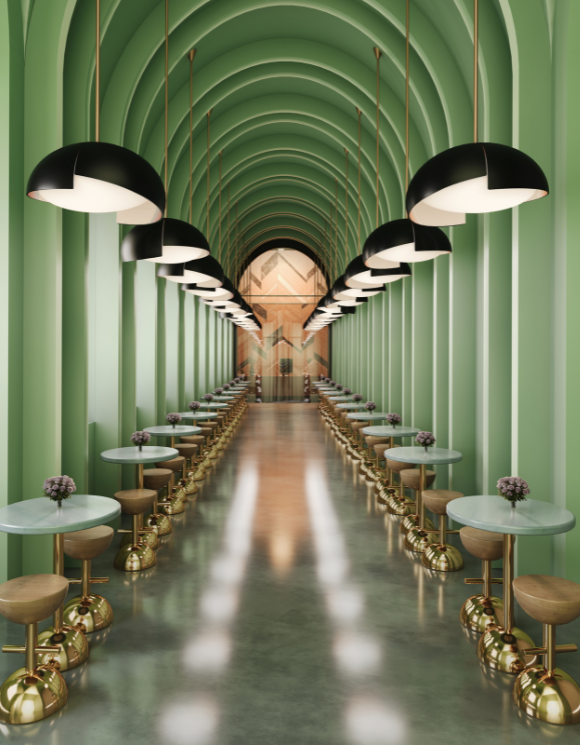 Журнальный столик ATOMIC STON от COVET HOUSE, дизайн Boca do Lobo