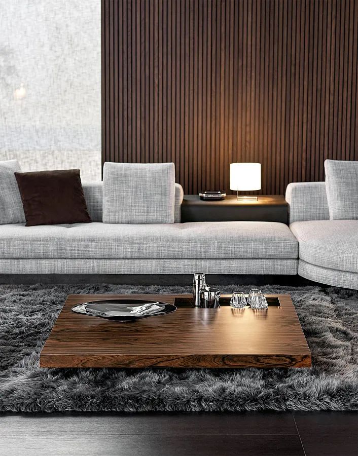 Журнальный столик Boteco, дизайн Minotti