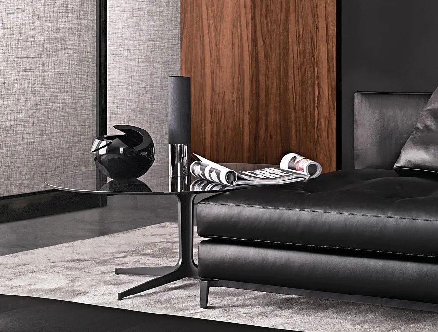 Журнальный столик Clyfford, дизайн Minotti