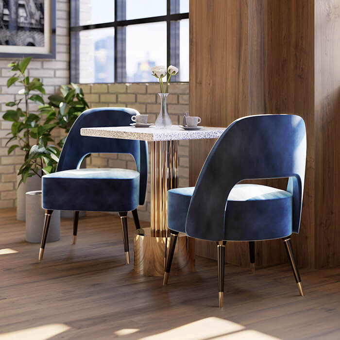 Журнальный столик Denning от ESSENTIAL HOME, дизайн Boca do Lobo