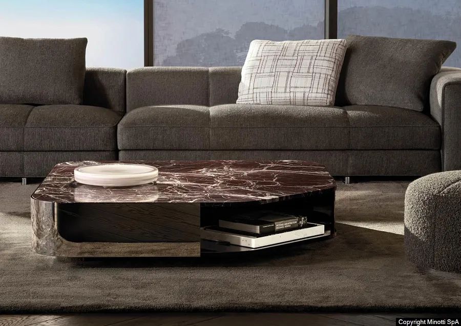 Журнальный столик Diagramma, дизайн Minotti
