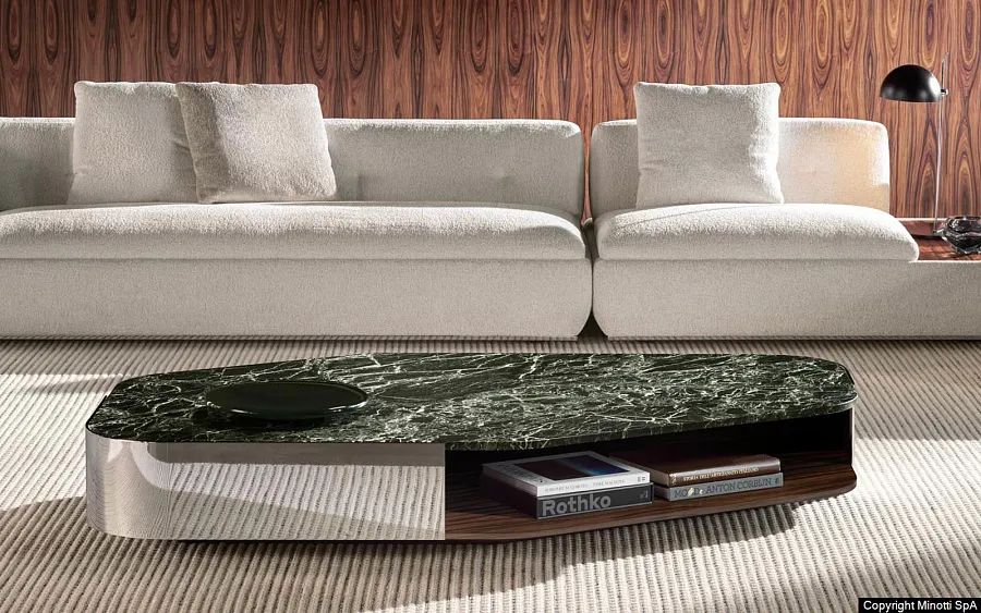 Журнальный столик Diagramma, дизайн Minotti
