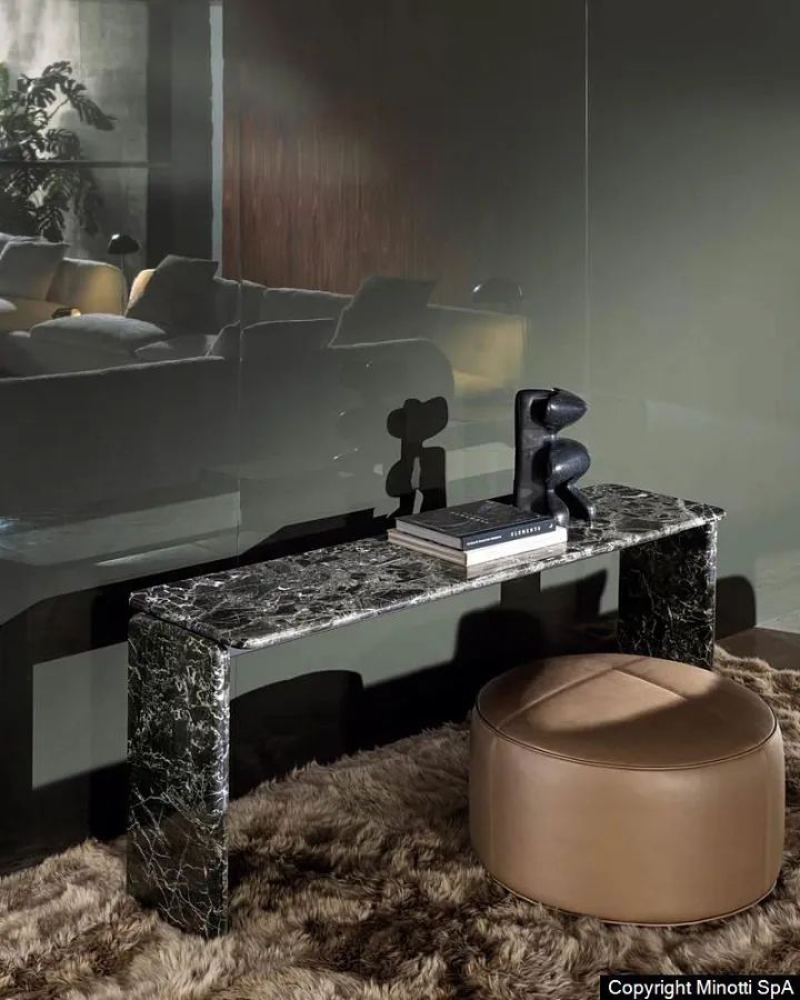 Журнальный столик Drake, дизайн Minotti