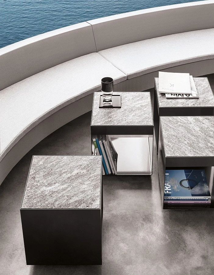 Журнальный столик Elliot Outdoor, дизайн Minotti