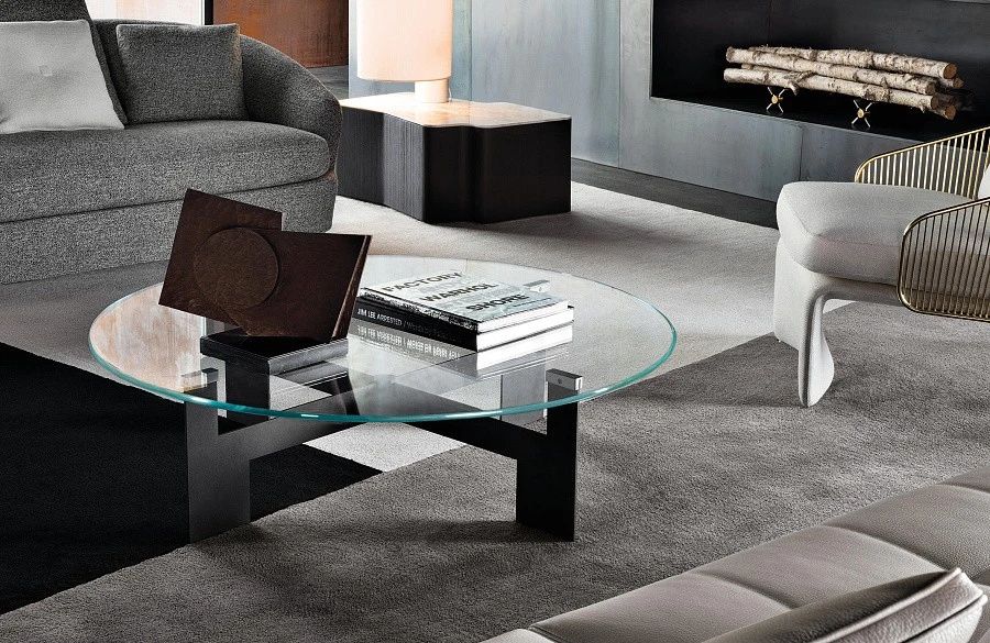 Журнальный столик Ellis, дизайн Minotti