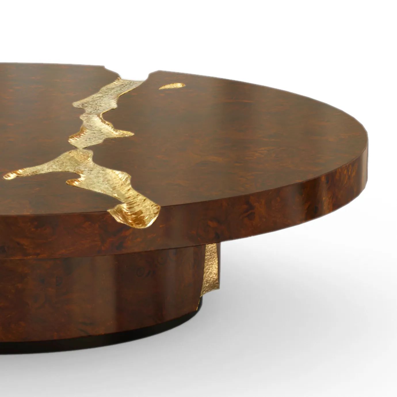 Журнальный столик Empire Walnut от KOKET, дизайн Boca do Lobo