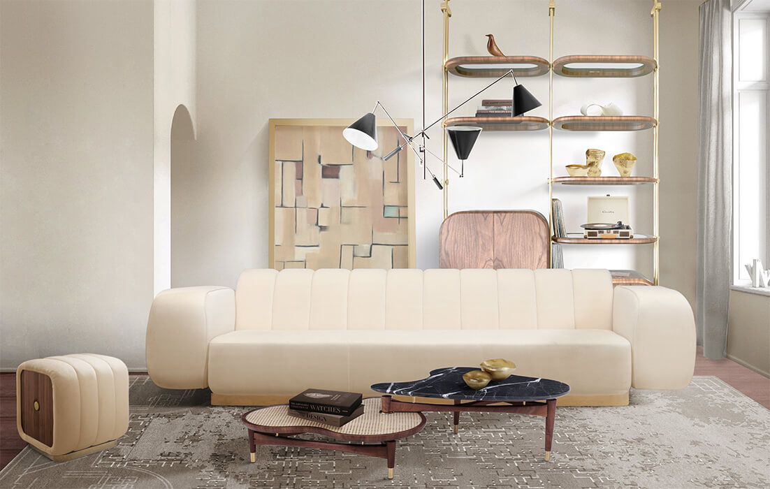 Журнальный столик Franco от ESSENTIAL HOME, дизайн Boca do Lobo