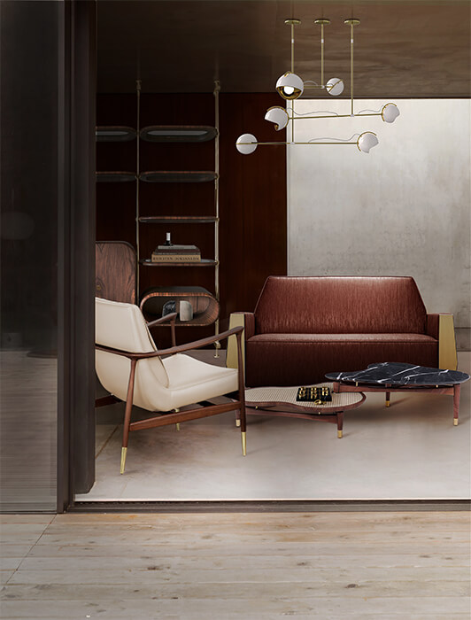 Журнальный столик Franco от ESSENTIAL HOME, дизайн Boca do Lobo