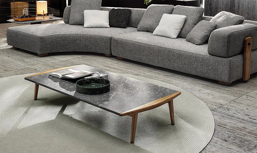 Журнальный столик Fynn Outdoor, дизайн Minotti