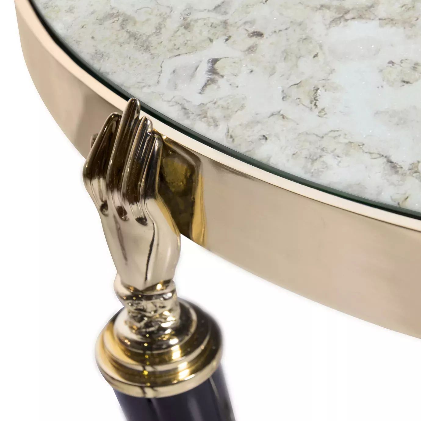 Журнальный столик Gisele Aged Mirror от KOKET, дизайн Boca do Lobo