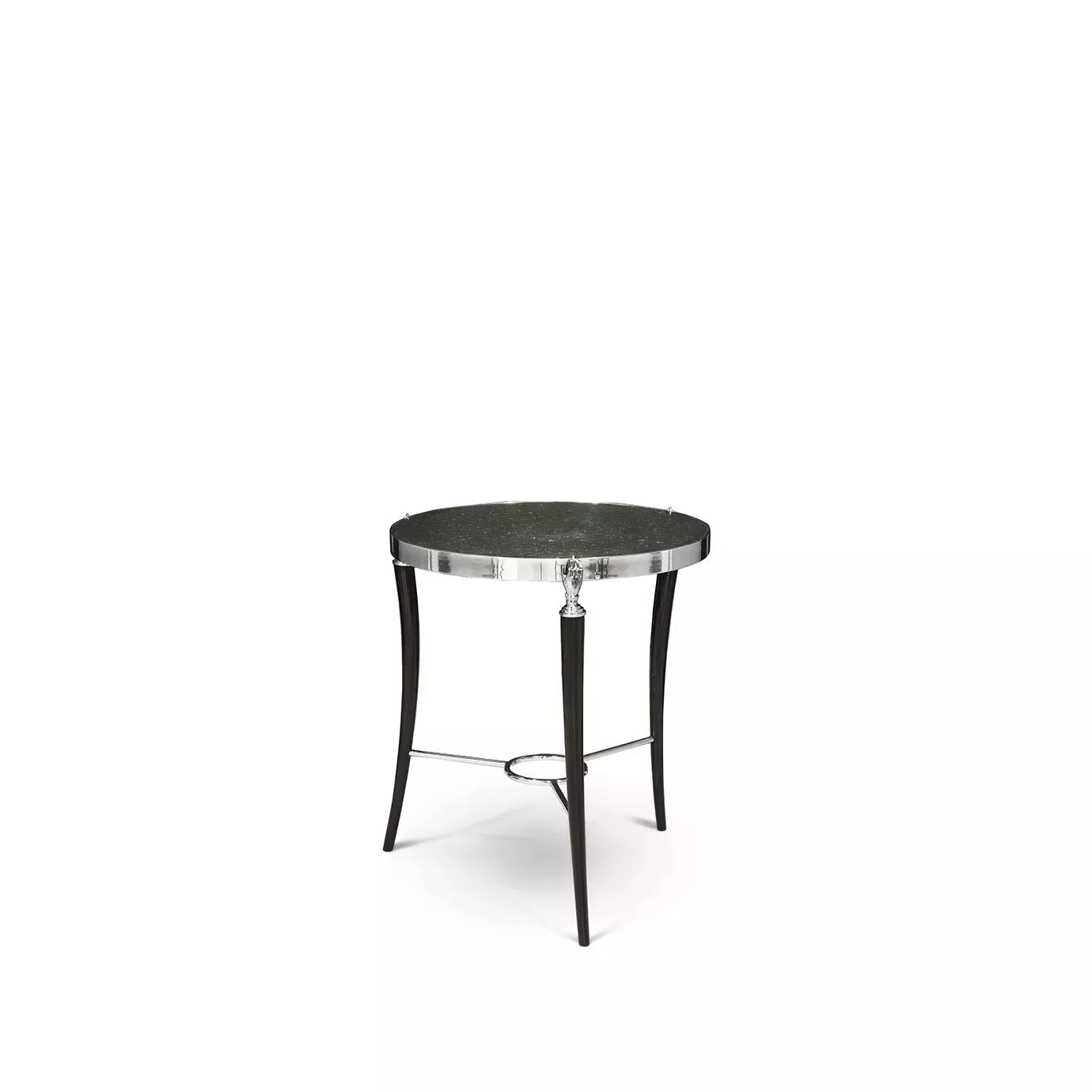 Журнальный столик Gisele Nickel от KOKET, дизайн Boca do Lobo