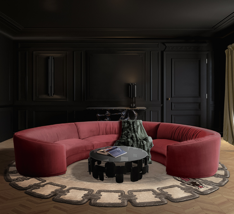 Журнальный столик GOROKA от BRABBU, дизайн Boca do Lobo