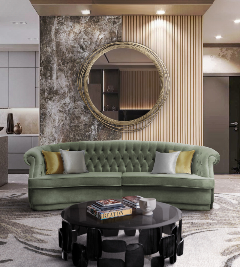 Журнальный столик GOROKA от BRABBU, дизайн Boca do Lobo