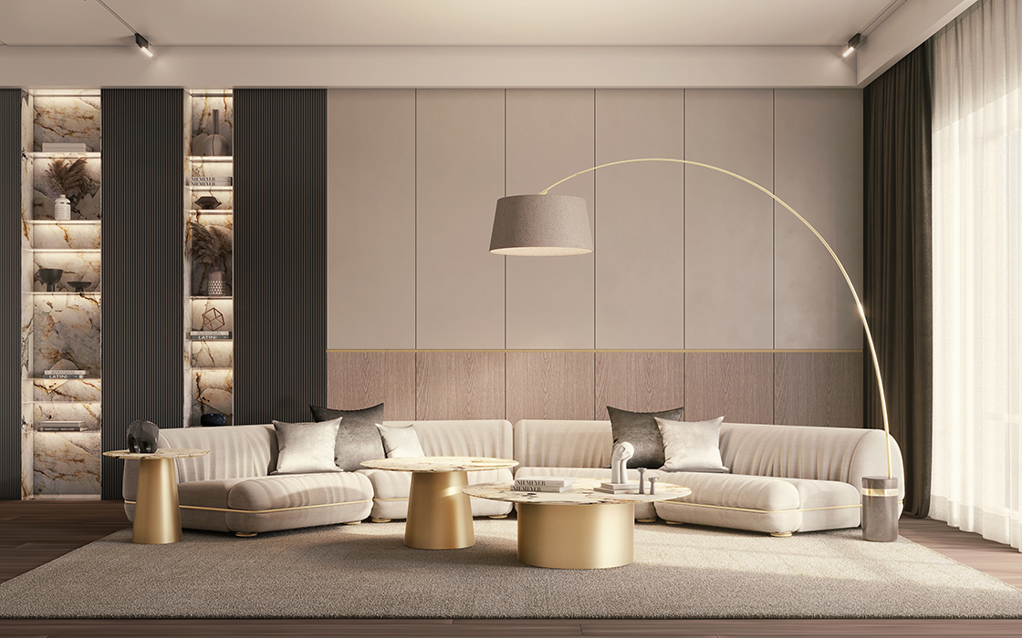 Журнальный столик Kayan Tall от ESSENTIAL HOME, дизайн Boca do Lobo