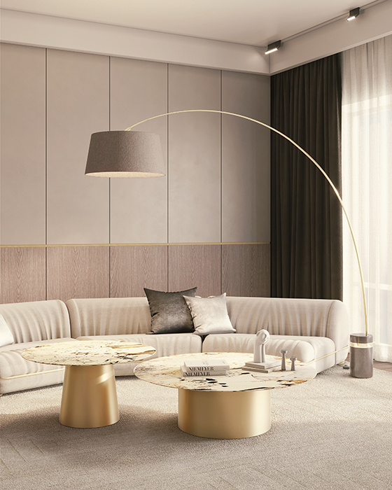 Журнальный столик Kayan Tall от ESSENTIAL HOME, дизайн Boca do Lobo