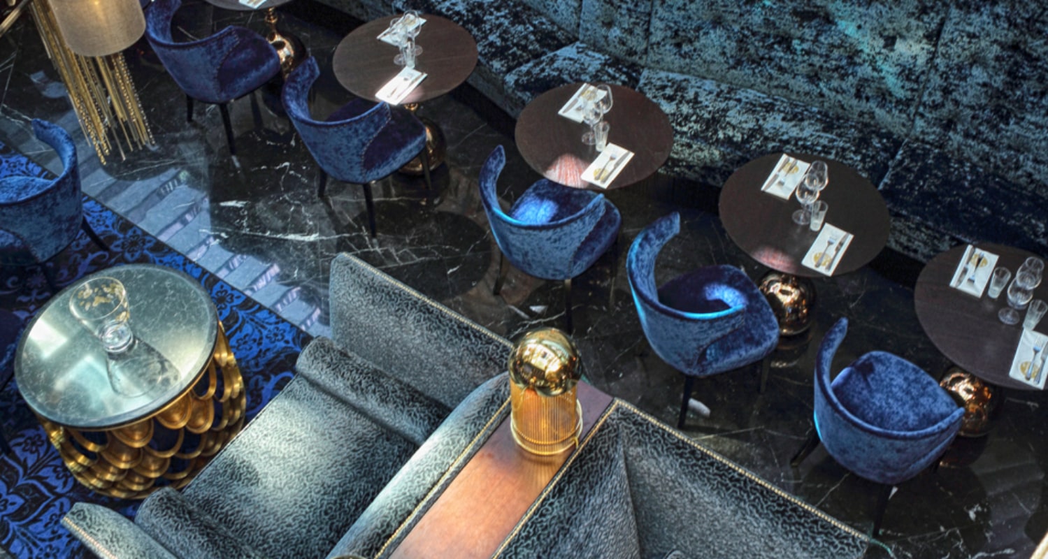 Журнальный столик KOI от BRABBU, дизайн Boca do Lobo