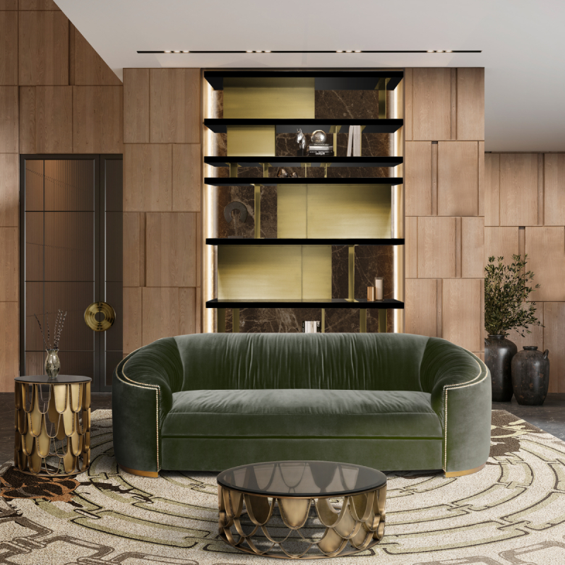 Журнальный столик KOI от BRABBU, дизайн Boca do Lobo