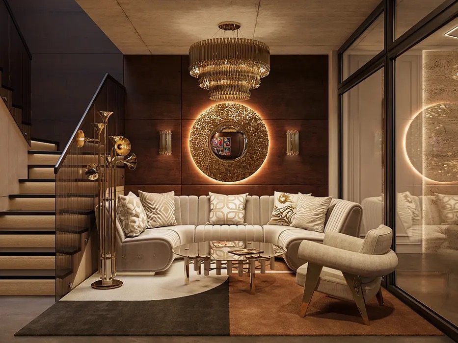 Журнальный столик Konstantin center от ESSENTIAL HOME, дизайн Boca do Lobo