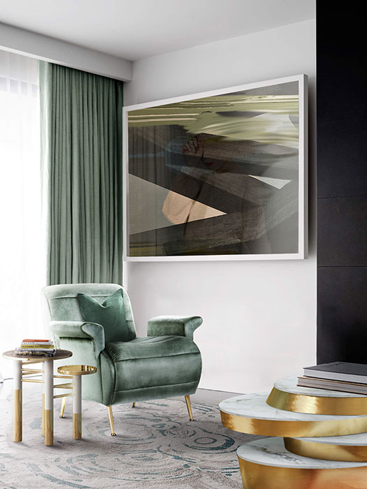 Журнальный столик Konstantin от ESSENTIAL HOME, дизайн Boca do Lobo