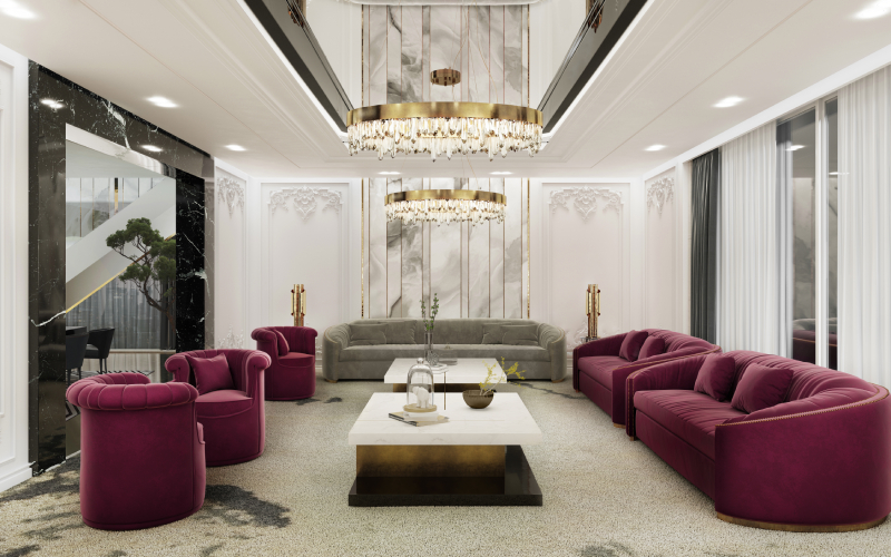 Журнальный столик LALLAN от BRABBU, дизайн Boca do Lobo