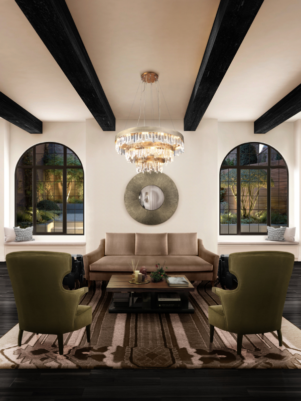 Журнальный столик LALLAN от BRABBU, дизайн Boca do Lobo